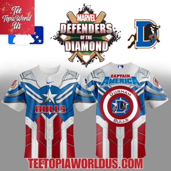 Durham Bulls x Captain America Jersey
