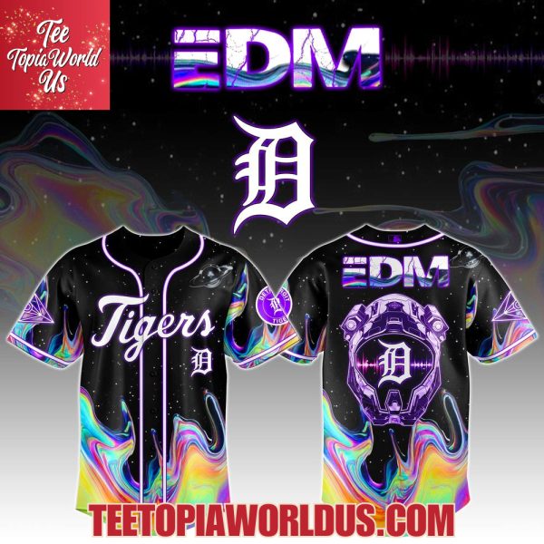 EDM PulseBeat x Detroit Tigers Galaxy Edition Jersey