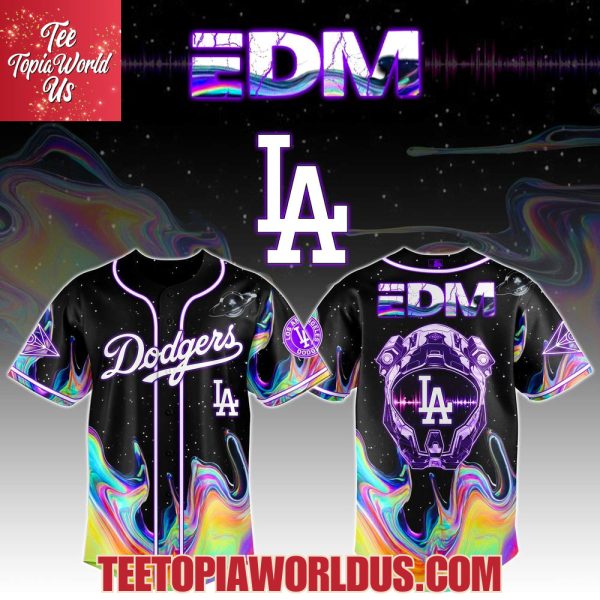 EDM PulseBeat x Los Angeles Dodgers Galaxy Edition Jersey