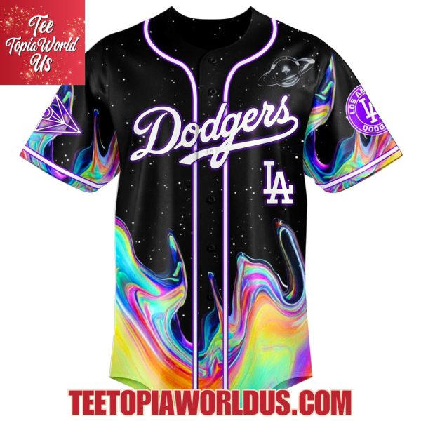 EDM PulseBeat x Los Angeles Dodgers Galaxy Edition Jersey