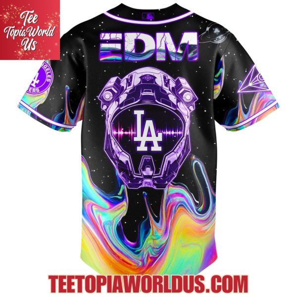 EDM PulseBeat x Los Angeles Dodgers Galaxy Edition Jersey