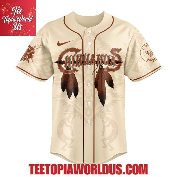 El Paso Chihuahuas Celebrating Native American Heritage Month Jersey