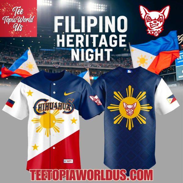 El Paso Chihuahuas Celebrating Native Night Jersey