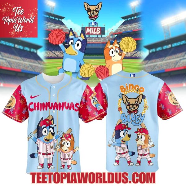 El Paso Chihuahuas x Bluey and Bingo Jersey