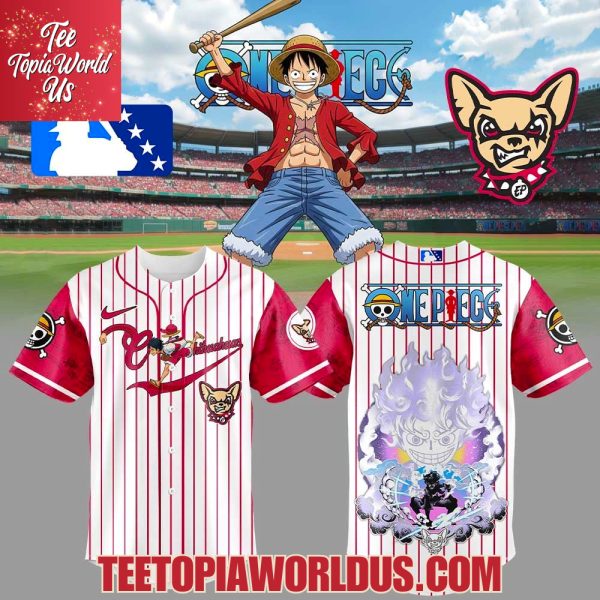 El Paso Chihuahuas x Straw Hat Luffy Gear 5 Jersey
