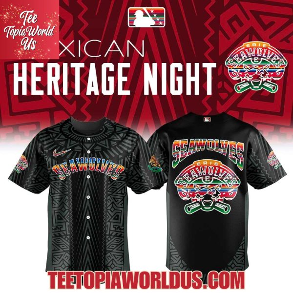 Erie SeaWolves Mexican Heritage Night Jersey