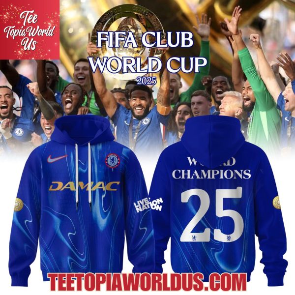 Fifa Club World Cup 2025 Champions Chelsea Hoodie