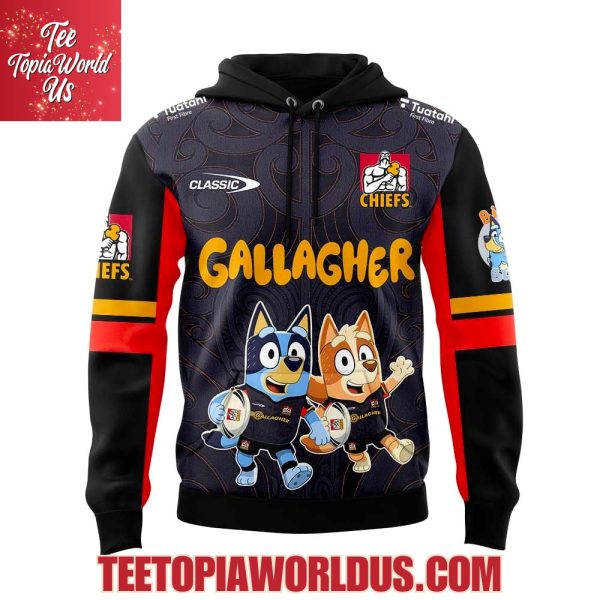 Gallagher Chiefs Bluey and Bingo Hoodie