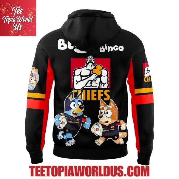 Gallagher Chiefs Bluey and Bingo Hoodie