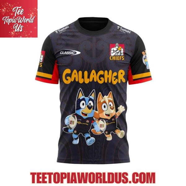 Gallagher Chiefs Bluey and Bingo Hoodie
