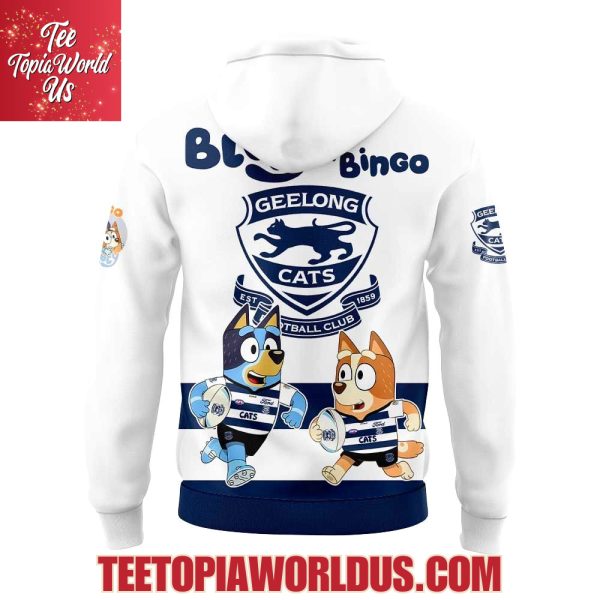 Geelong Cats Bluey and Bingo Collection Hoodie