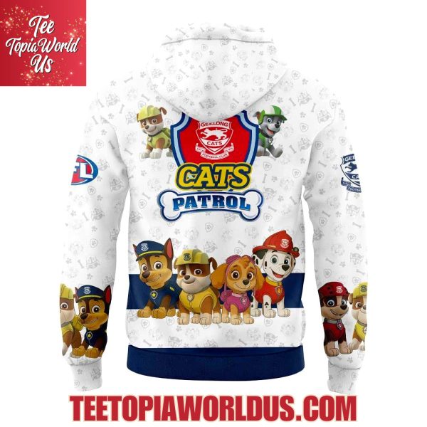 Geelong Cats x Paw Patrol Hoodie