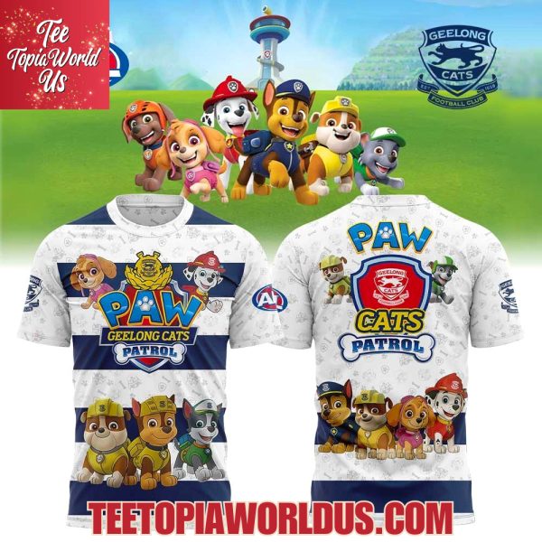 Geelong Cats x Paw Patrol Hoodie