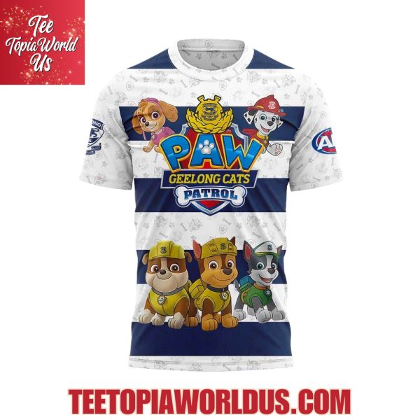 Geelong Cats x Paw Patrol Hoodie