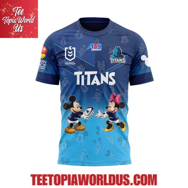 Gold Coast Titans x Mickey Mouse Hoodie