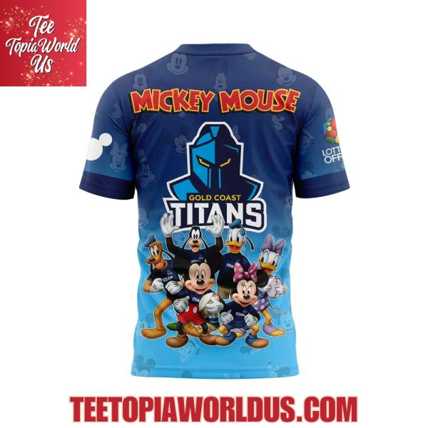 Gold Coast Titans x Mickey Mouse Hoodie