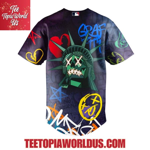 Graffiti New York City x New York Yankees Street Style Jersey