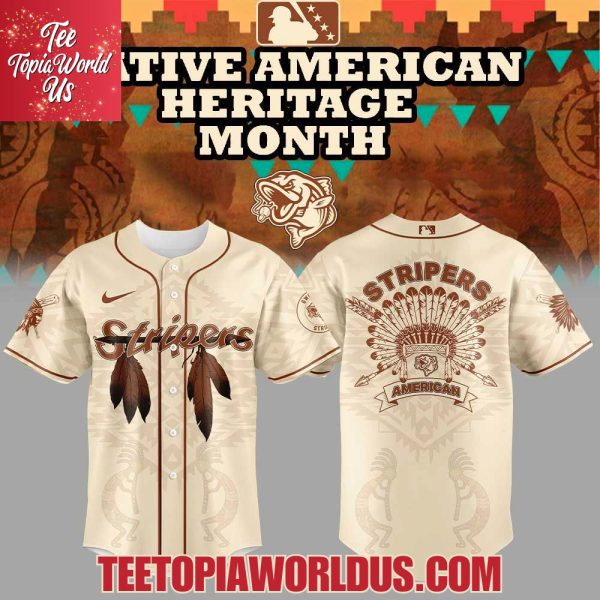 Gwinnett Stripers Celebrating Native American Heritage Month Jersey
