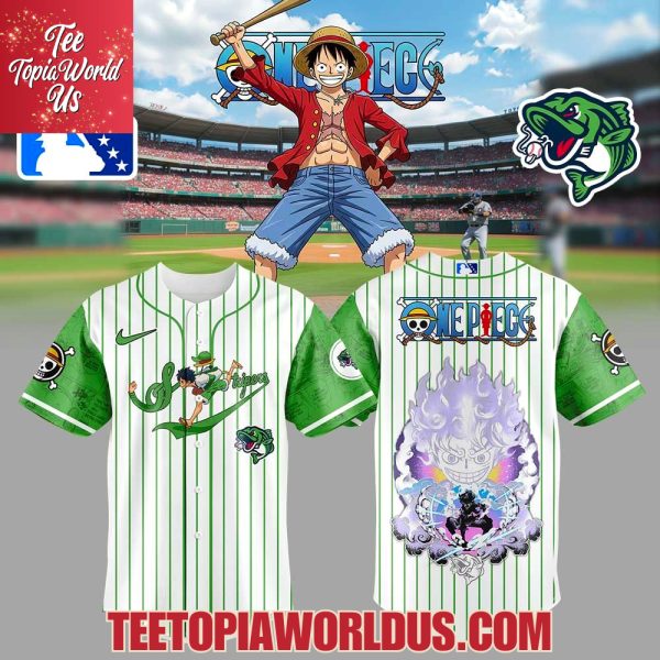 Gwinnett Stripers Straw Hat Luffy Gear 5 Jersey
