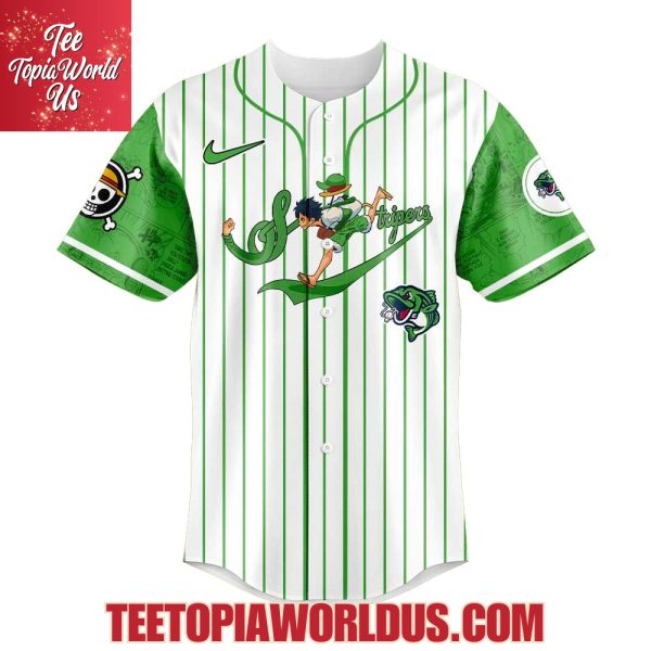 Gwinnett Stripers Straw Hat Luffy Gear 5 Jersey