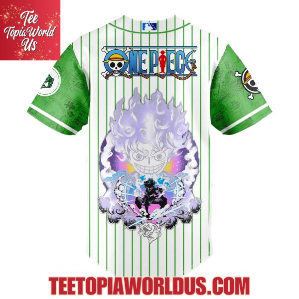 Gwinnett Stripers Straw Hat Luffy Gear 5 Jersey