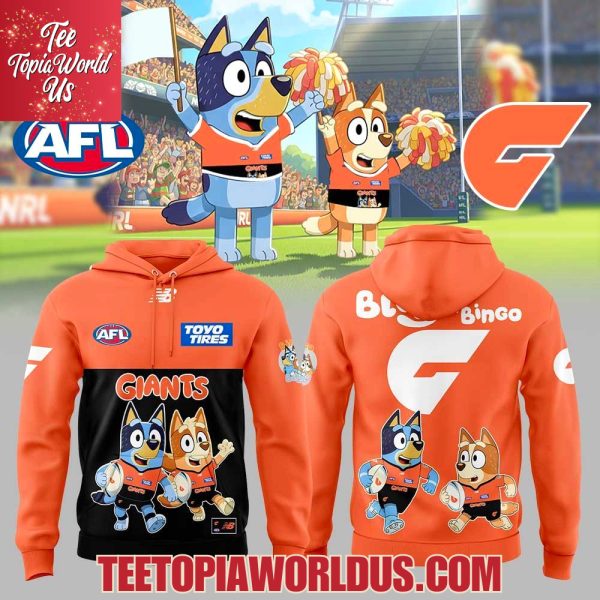 GWS Giants Bluey and Bingo Collection Hoodie
