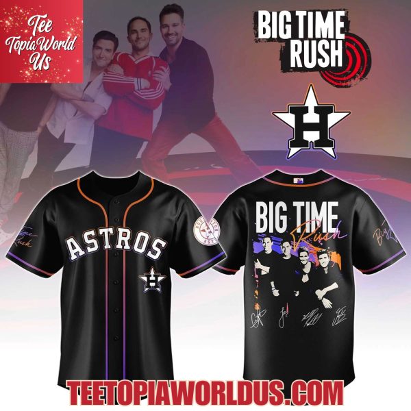 Houston Astros x Big Time Rush Tour 2025 Jersey