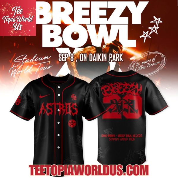 Houston Astros x Breezy Bowl XX Tour 2025 Jersey