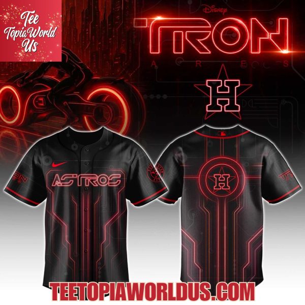 Houston Astros x Neon Red Lines Special Edition Jersey