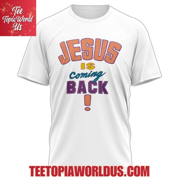 Indianapolis Colts x Jesus Is Coming Back 2025 Tshirt