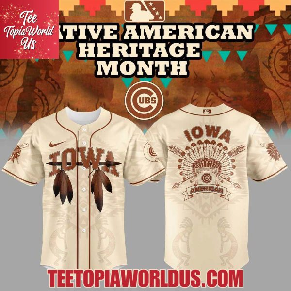 Iowa Cubs Celebrating Native American Heritage Month Jersey