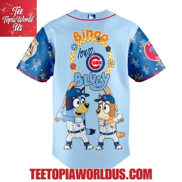 Iowa Cubs x Bluey and Bingo Jersey