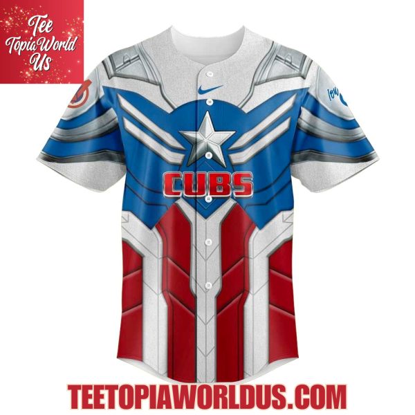 Iowa Cubs x Captain America Jersey