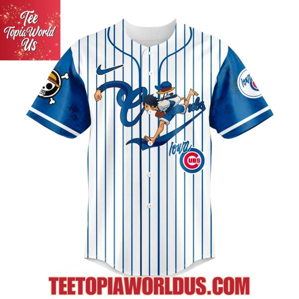 Iowa Cubs x Straw Hat Luffy Gear 5 Jersey