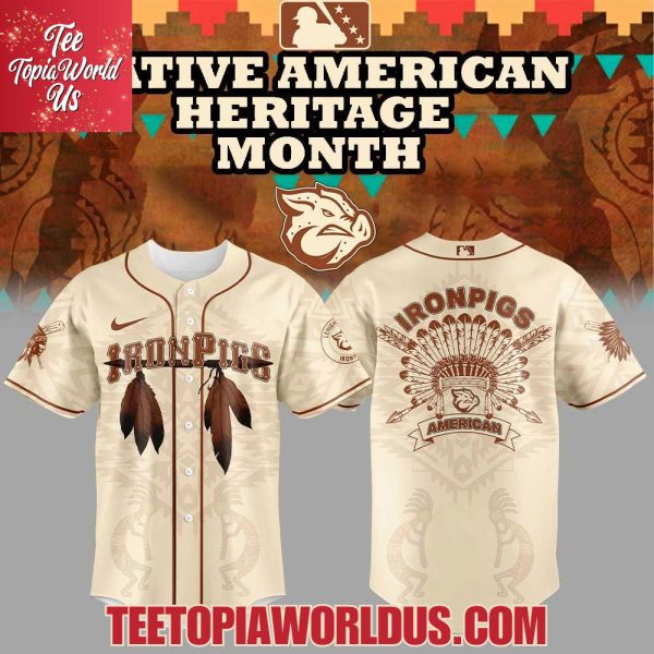Lehigh Valley IronPigs Celebrating Native American Heritage Month Jersey