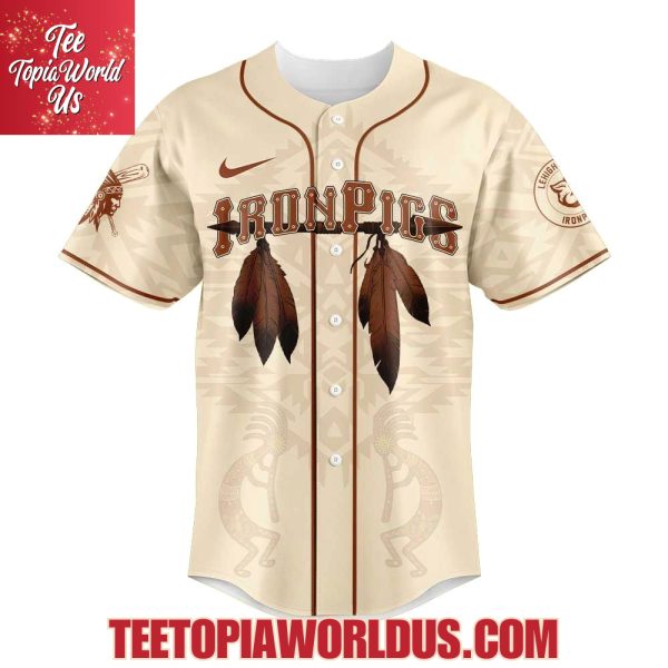 Lehigh Valley IronPigs Celebrating Native American Heritage Month Jersey