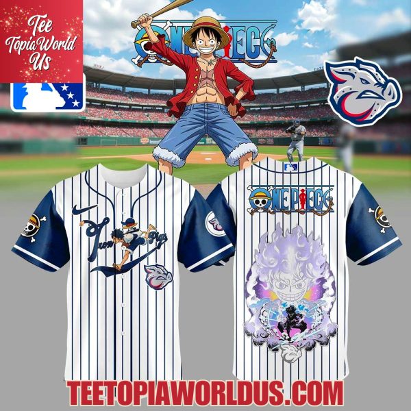 Lehigh Valley IronPigs Straw Hat Luffy Gear 5 Jersey