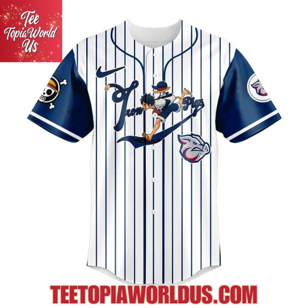 Lehigh Valley IronPigs Straw Hat Luffy Gear 5 Jersey