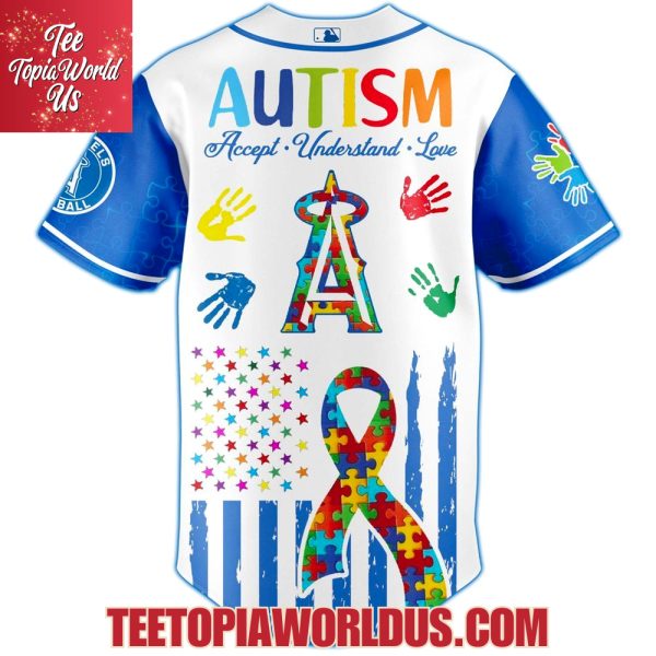 Los Angeles Angels × Special Autism Awareness Month Limited Edition Jersey