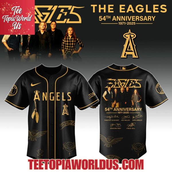Los Angeles Angels x Eagles Band Music Jersey 2025