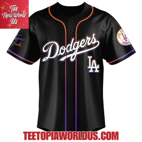 Los Angeles Dodgers x Big Time Rush Tour 2025 Jersey