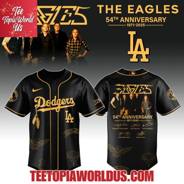Los Angeles Dodgers x Eagles Band Music Jersey 2025