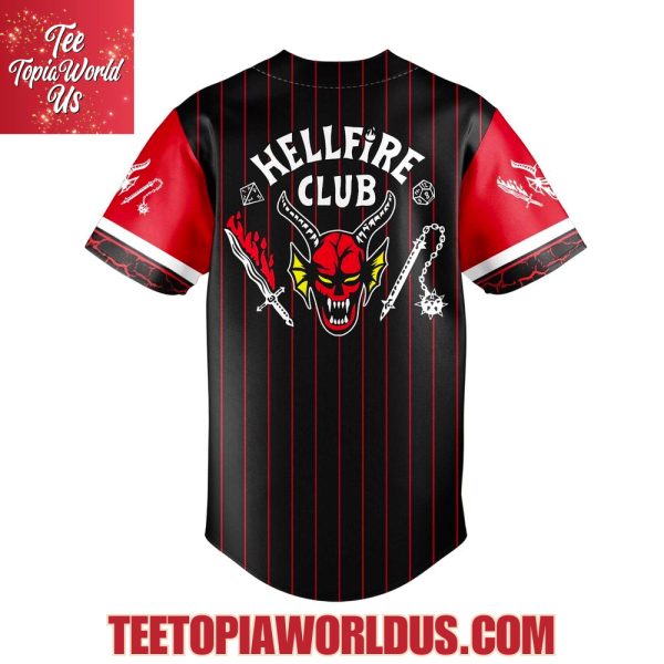Los Angeles Dodgers x Hellfire Club Redline Pinstripe Jersey