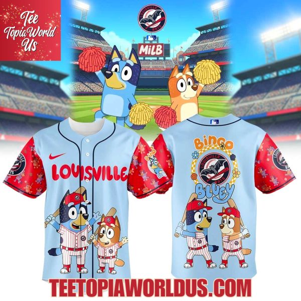 Louisville Bats x Bluey and Bingo Jersey