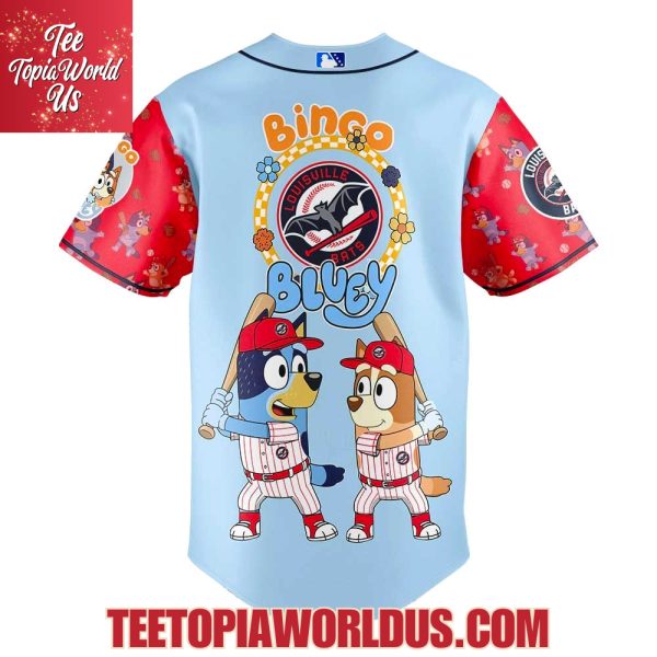 Louisville Bats x Bluey and Bingo Jersey
