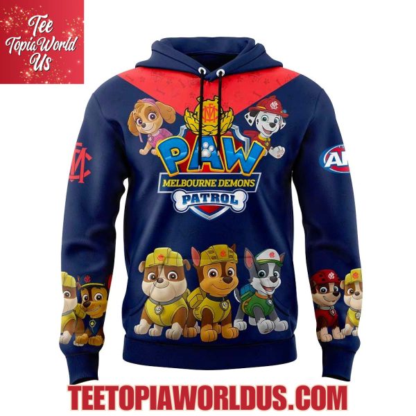 Melbourne Demons x Paw Patrol Hoodie