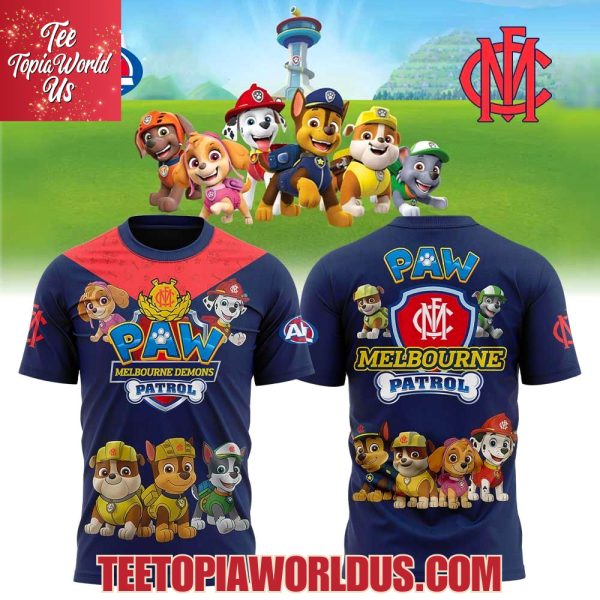 Melbourne Demons x Paw Patrol Hoodie