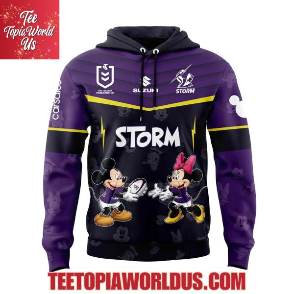 Melbourne Storm x Mickey Mouse Hoodie