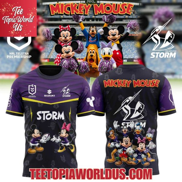 Melbourne Storm x Mickey Mouse Hoodie