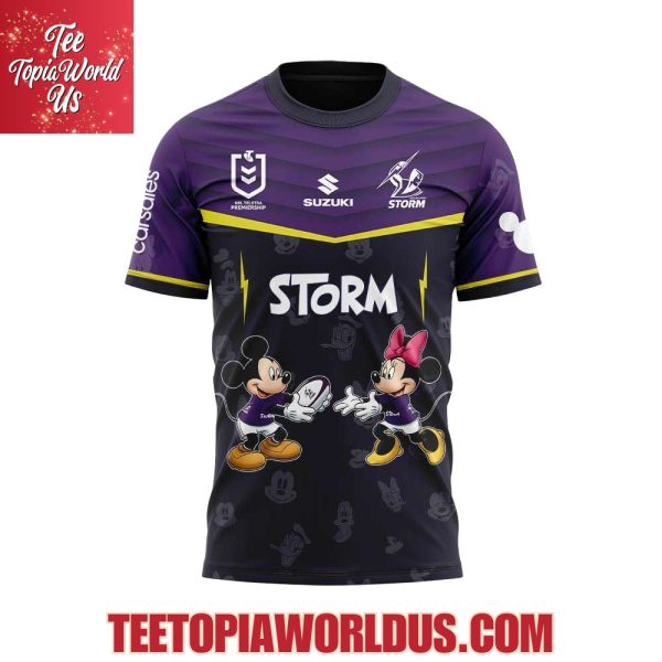 Melbourne Storm x Mickey Mouse Hoodie